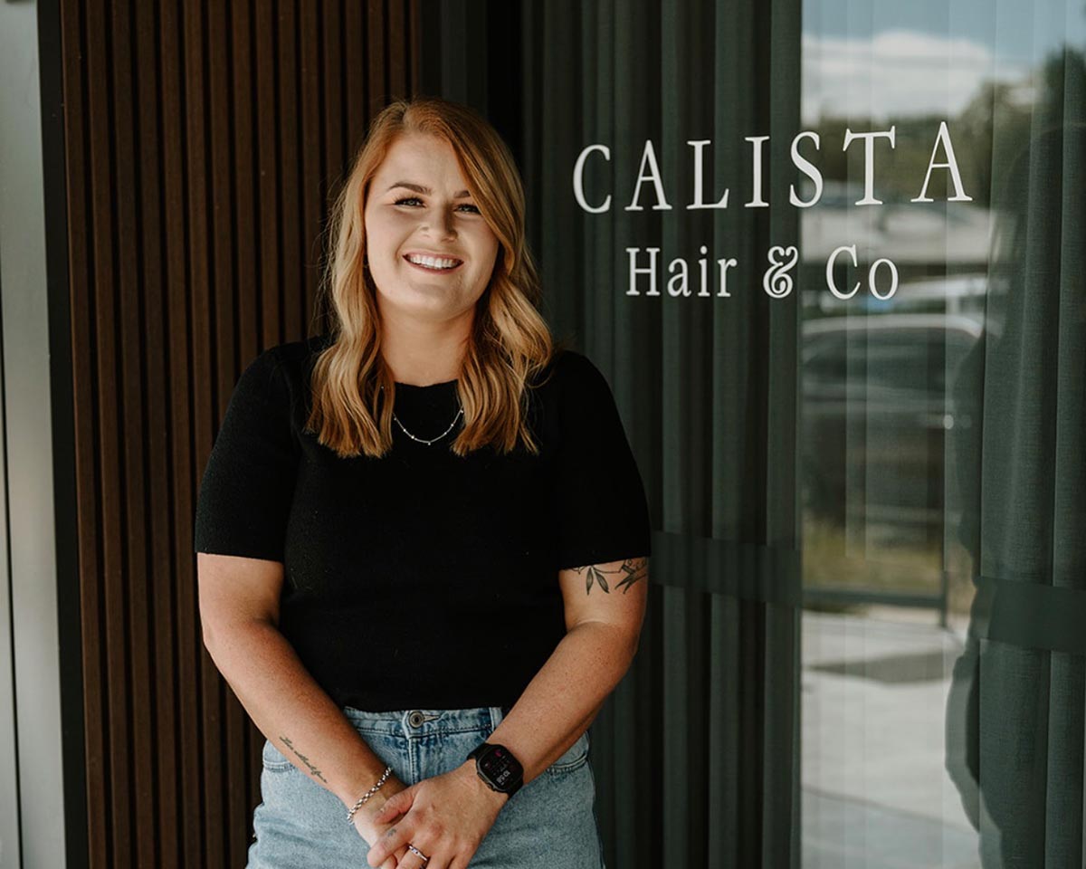 Senior hairstylist at Calista Hair & Co hair salon in Murrumbateman