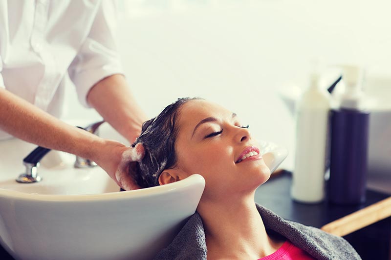 hair washing 
